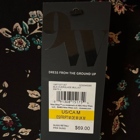 Nine West Floral Blouse - Picture 7 of 7